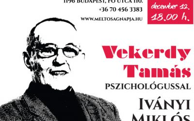Kispesti beszélgetések 2018. 12. 12. 18.00