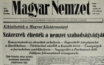 Harminc éve, 1989. október 23-án kiáltották ki a III. Magyar Köztársaságot