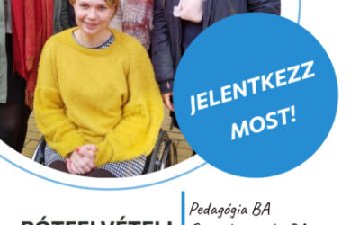 Nálunk még tart a pótfelvételi jelentkezés!