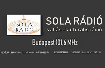 Beszélgetés Nagy Péter Tiborral a „Sola” rádióban