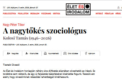 Kolosi Tamás megemlékezés